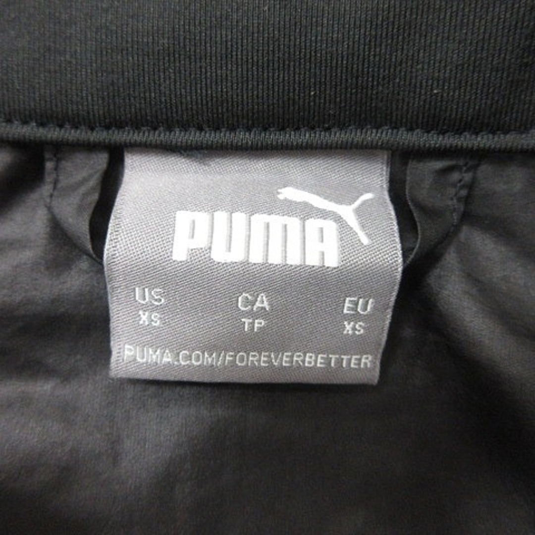 プーマ PUMA パーカー ジップアップ プリント XS 黒 ブラック /MN