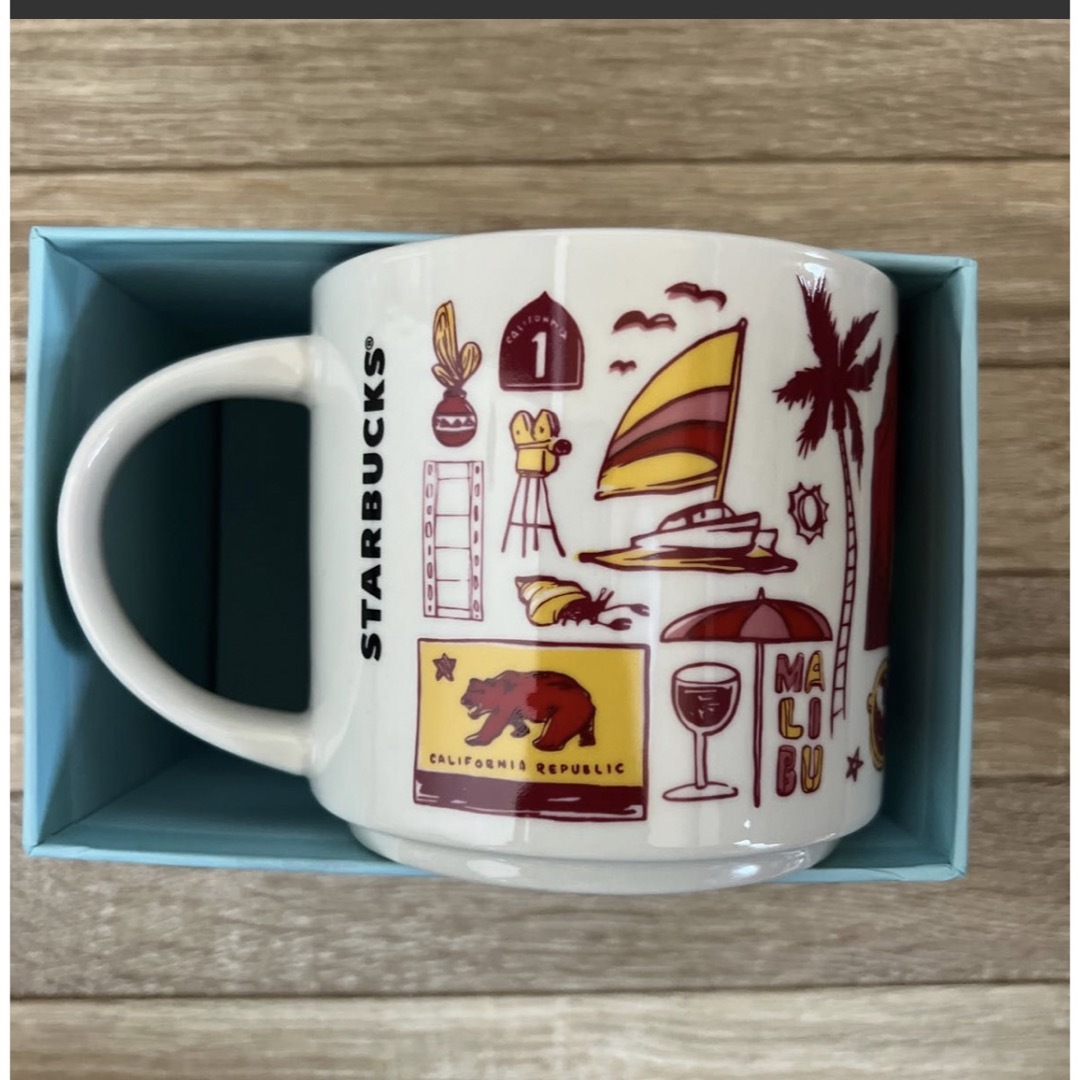 Starbucks Coffee(スターバックスコーヒー)の新品●スタバ 海外限定マグ BEEN THERE SERIES カリフォルニア  インテリア/住まい/日用品のキッチン/食器(グラス/カップ)の商品写真