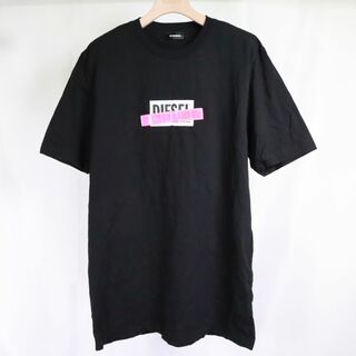 ディーゼル(DIESEL)のディーゼル　Tシャツ　DIESEL 　黒　M(Tシャツ/カットソー(半袖/袖なし))