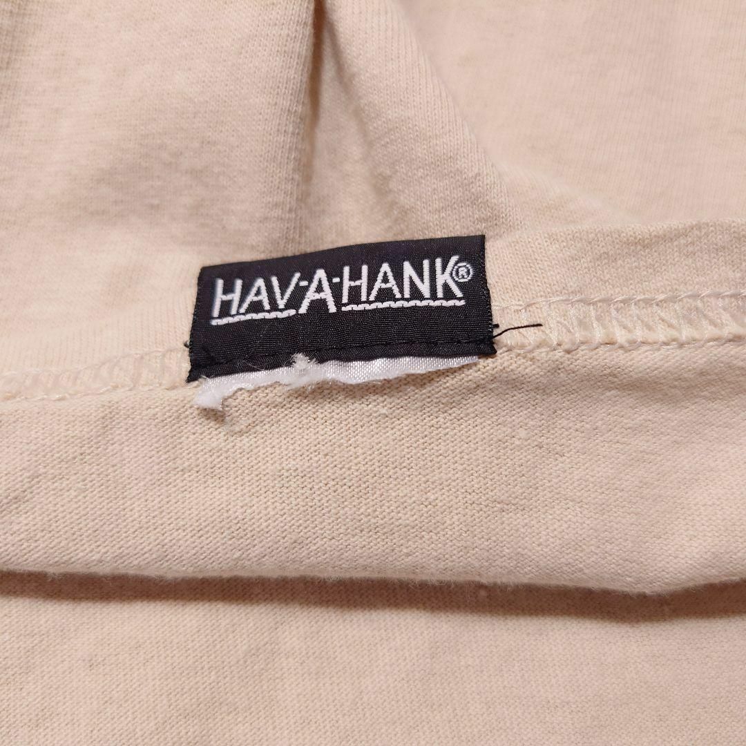 FREAK'S STORE(フリークスストア)のフリークスストア×ハババンク　ビッグプリントTシャツ　USA製バンダナ　ベージュ メンズのトップス(Tシャツ/カットソー(半袖/袖なし))の商品写真