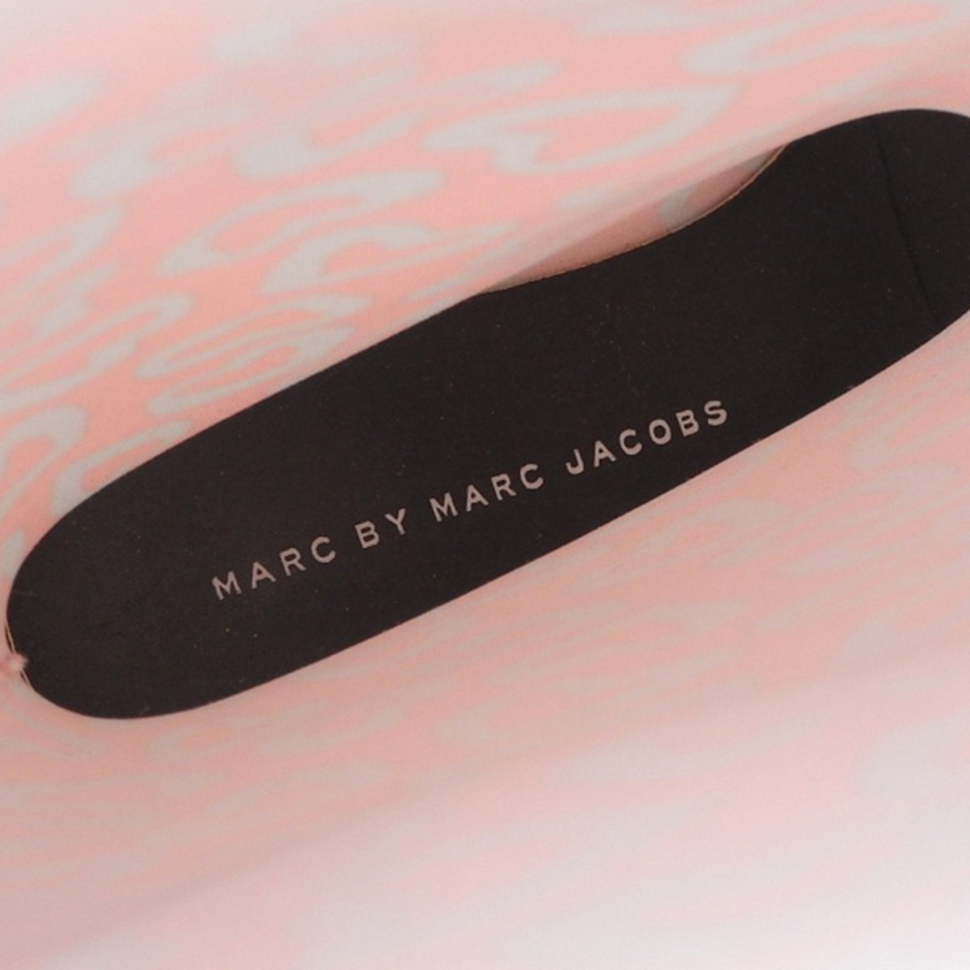 MARC JACOBS(マークジェイコブス)のマークバイマークジェイコブス Marc by Marc Jacobs ハート柄 レインブーツ レディース レッド size37 Y00635 レディースの靴/シューズ(ブーツ)の商品写真