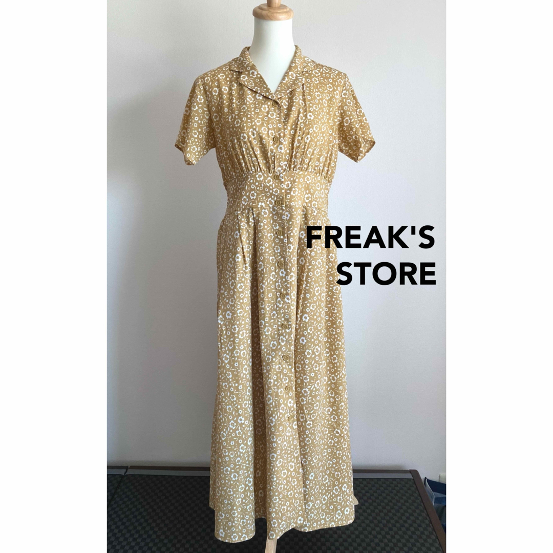 FREAK'S STORE(フリークスストア)のFREAK'S STORE フリークスストア★小花柄プリントマキシワンピース  レディースのワンピース(ロングワンピース/マキシワンピース)の商品写真