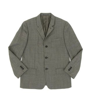 コムデギャルソン(COMME des GARCONS)の美品 コムデギャルソン COMME des GARCONS 日本製 テーラードジャケット グレー系 袖裏地柄有り sizeS Y00804(テーラードジャケット)