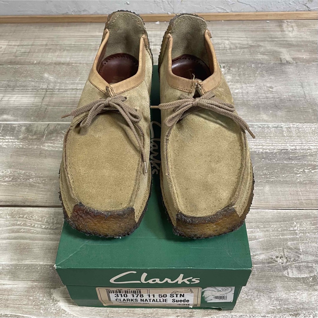 アイルランド製! CLARKS ナタリー スエード UK9 27.0cm | フリマアプリ ラクマ