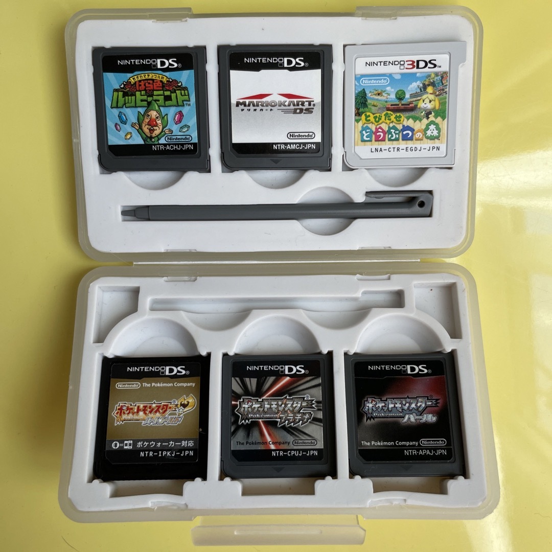 任天堂(ニンテンドウ)のDSソフト　6点セット エンタメ/ホビーのゲームソフト/ゲーム機本体(携帯用ゲームソフト)の商品写真
