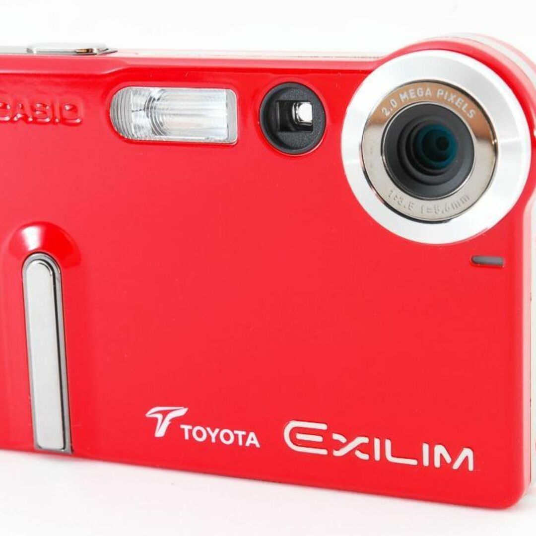 F98】CASIO EXILIM EX-S20RD TOYOTAコラボモデル | tradexautomotive.com