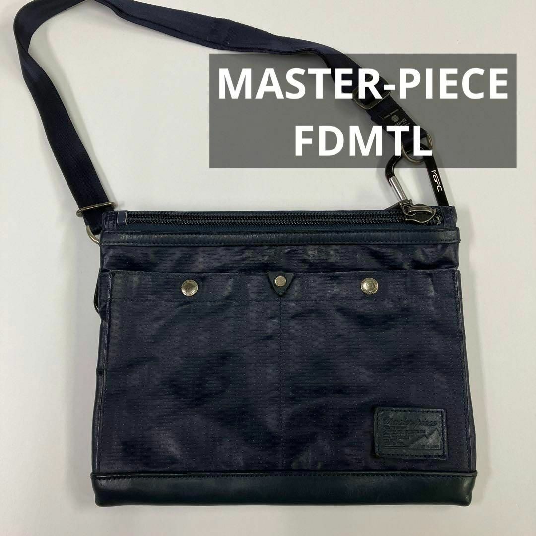 MASTER-PIECE FDMTL ショルダーバッグ サコッシュ ネイビー