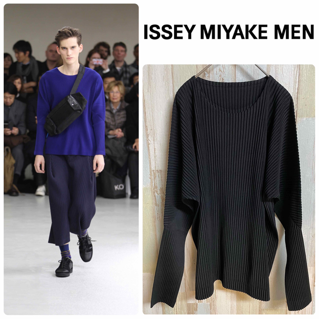 ISSEY MIYAKE - 極美品✨イッセイミヤケ メン 2012aw プリーツ 長袖