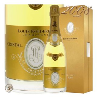 ルイロデレール(ルイ・ロデレール)のクリスタル 2008 箱あり(シャンパン/スパークリングワイン)