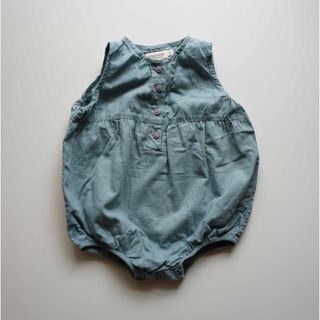 キャラメルベビー&チャイルド(Caramel baby&child )のMarMar COPENHAGEN  ノースリーブロンパース　9m(ロンパース)