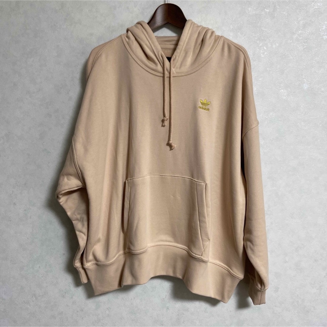 adidas(アディダス)のアディダス マリメッコ コラボ オーバーサイズ パーカー フラワー 2XL レディースのトップス(パーカー)の商品写真