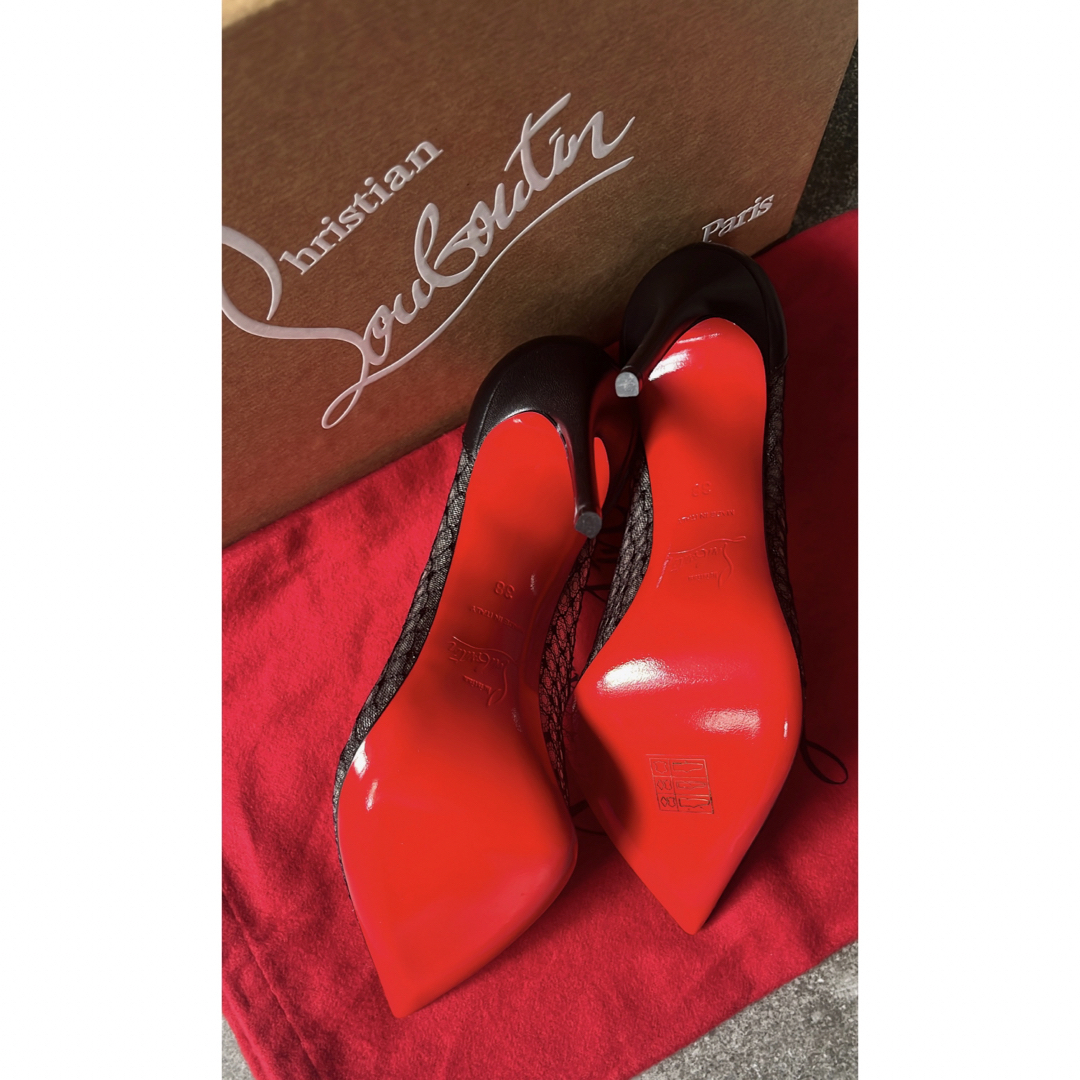 Christian Louboutin - 新品 クリスチャンルブタン レースピンヒール ...