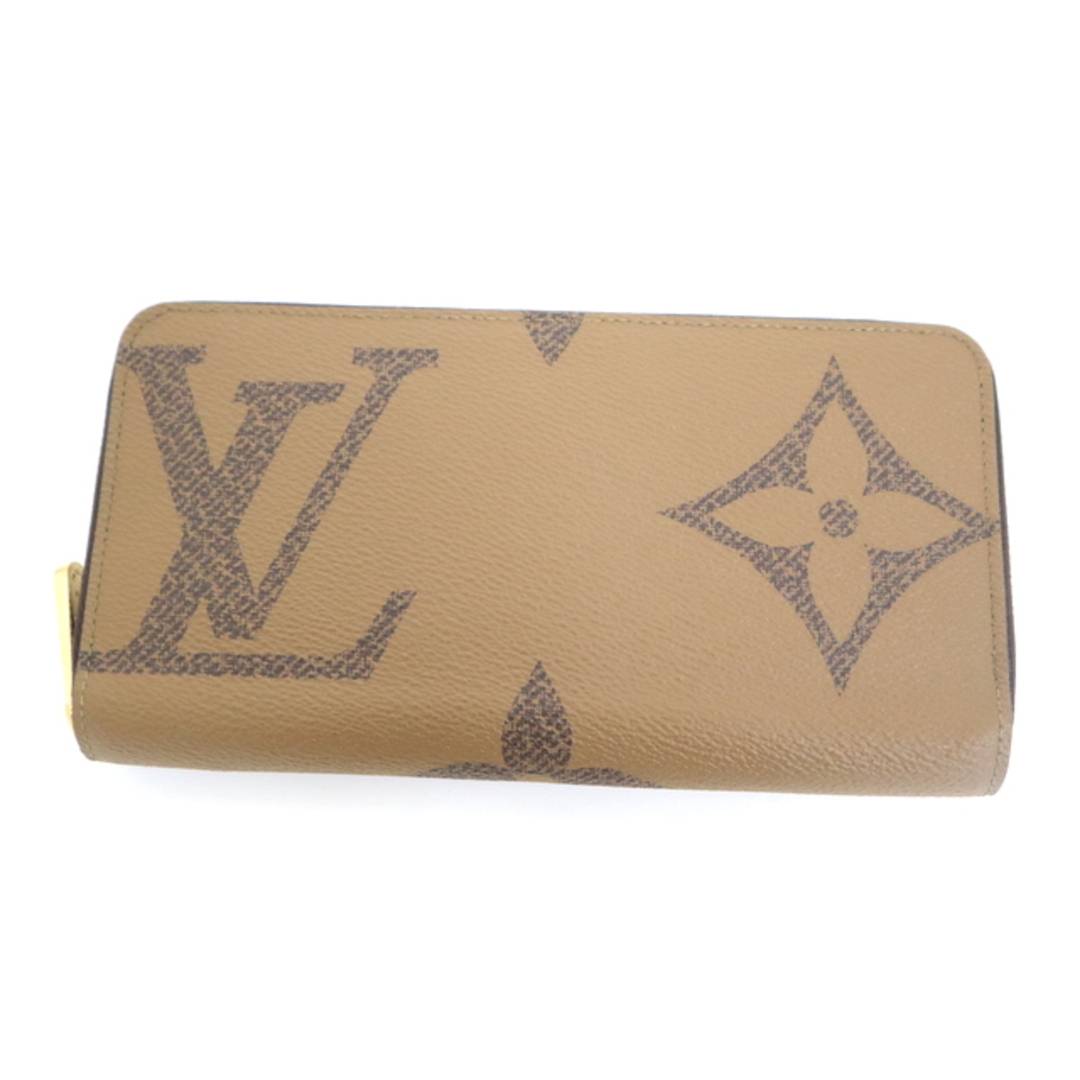 LOUIS VUITTON M69353 ジッピー・ウォレット ジャイアントモノグラムリバース 長財布（小銭入れあり） レザー レディース