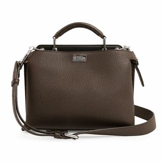 ◎◎FENDI フェンディ ショルダーバッグ 7M0286 ADM8 ブラック x イエロー x シルバー クラッチバッグ ポーチ