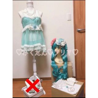 《25日まで限定価格‼️》VOCALOID 初音ミク シナモンロールコスプレ衣装(衣装一式)