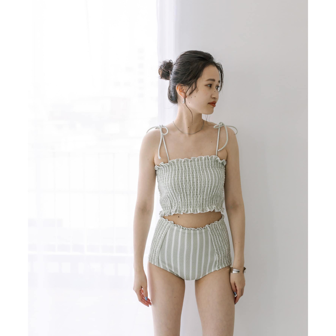 mystic - mystic【2023 swim wear】シャーリングスイムウェアの通販 by
