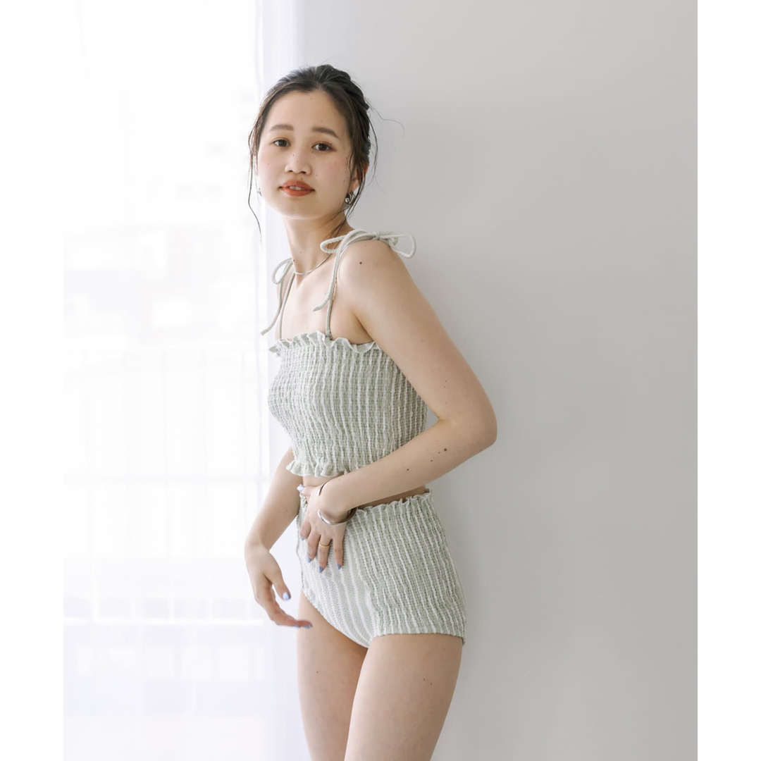mystic - mystic【2023 swim wear】シャーリングスイムウェアの通販 by