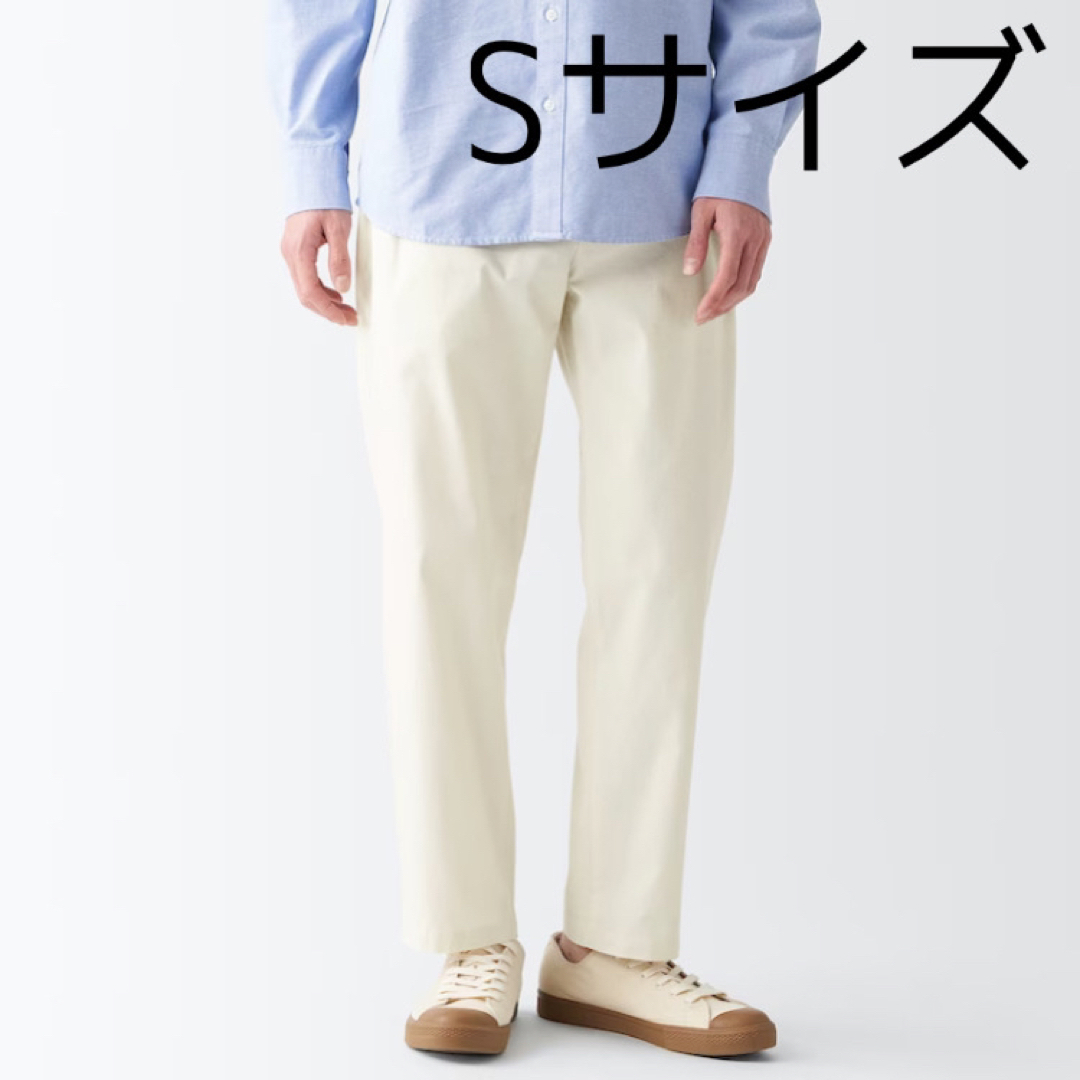MUJI (無印良品) 無印良品 コットン イージーパンツ メンズS 生成りの通販 by Oka セットアップ⑤ 4本SHIPS無印良品Anbataxコットンパンツ