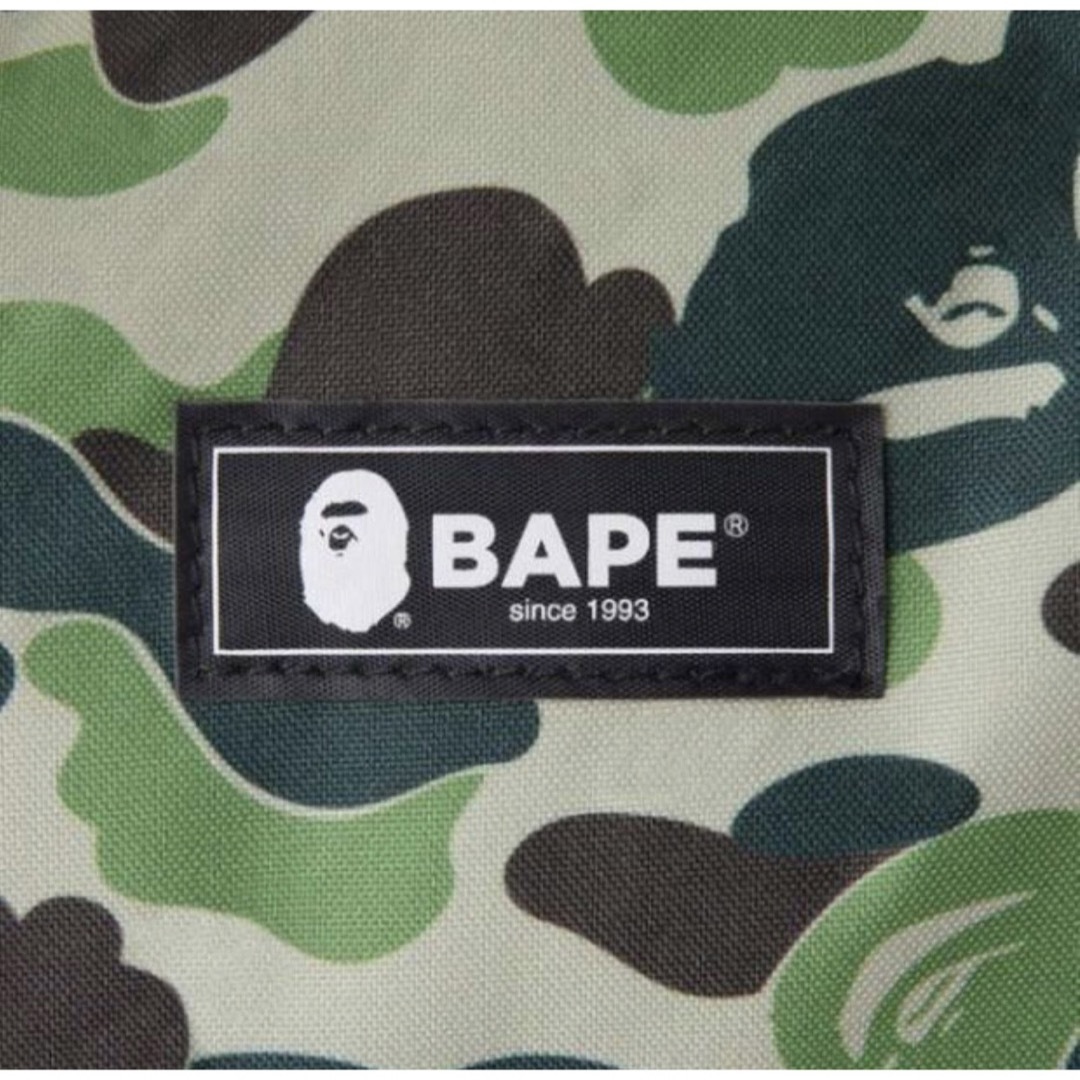 A BATHING APE - BAPE◇A BATHING APE／◇カモ迷彩ダッフルバッグ