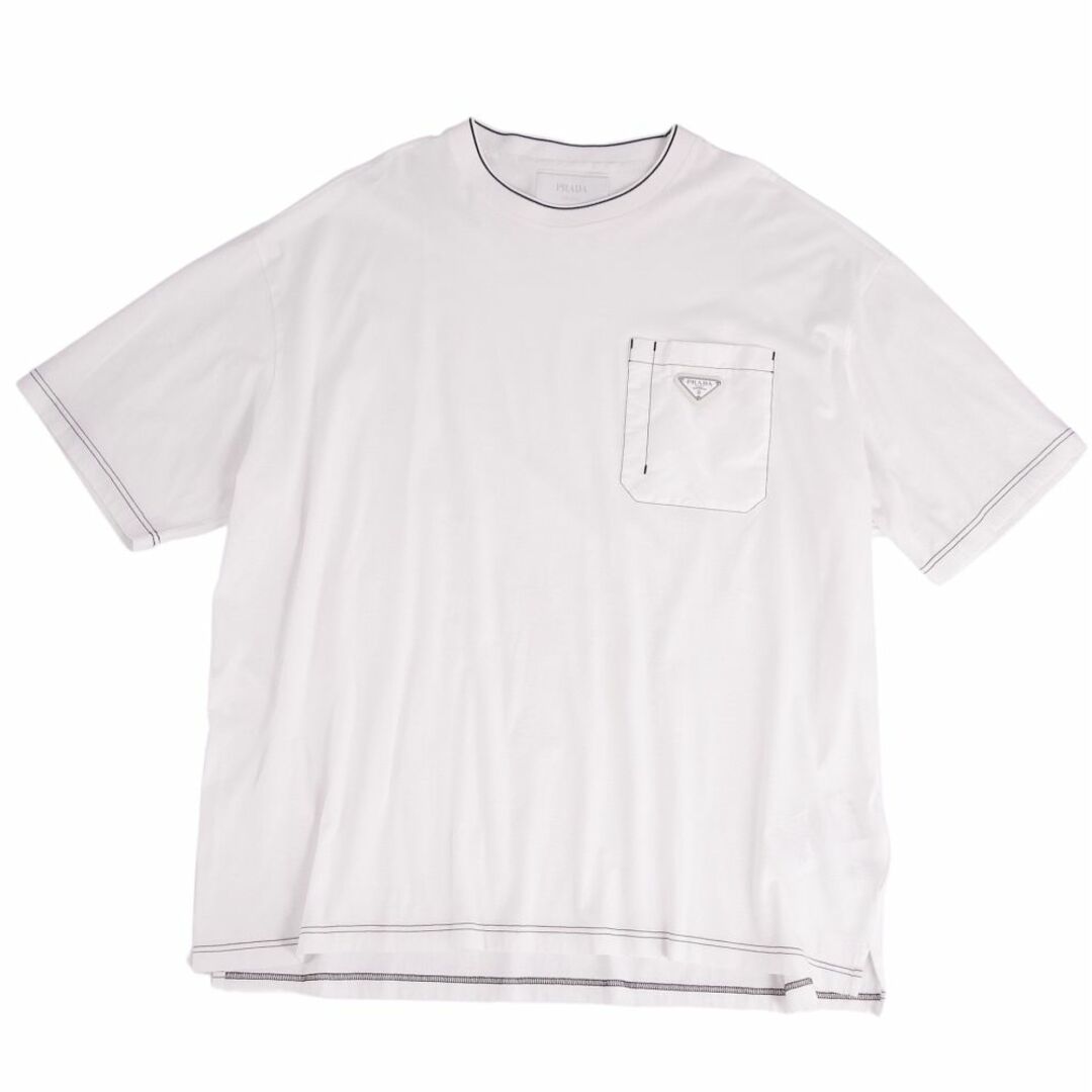 【PRADA】プラダ 半袖Tシャツ 美品 グレー Tシャツ