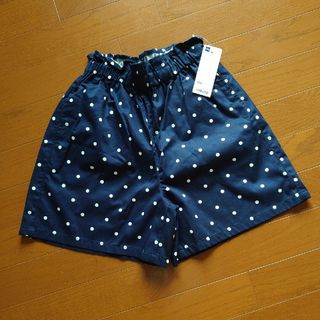 ジーユー(GU)の★新品未使用★　GU　ドット柄ショートパンツ　150(パンツ/スパッツ)