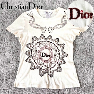 未使用!!】 Christian Dior ビーズ自粛入りTシャツ正規品 - barnacil.live