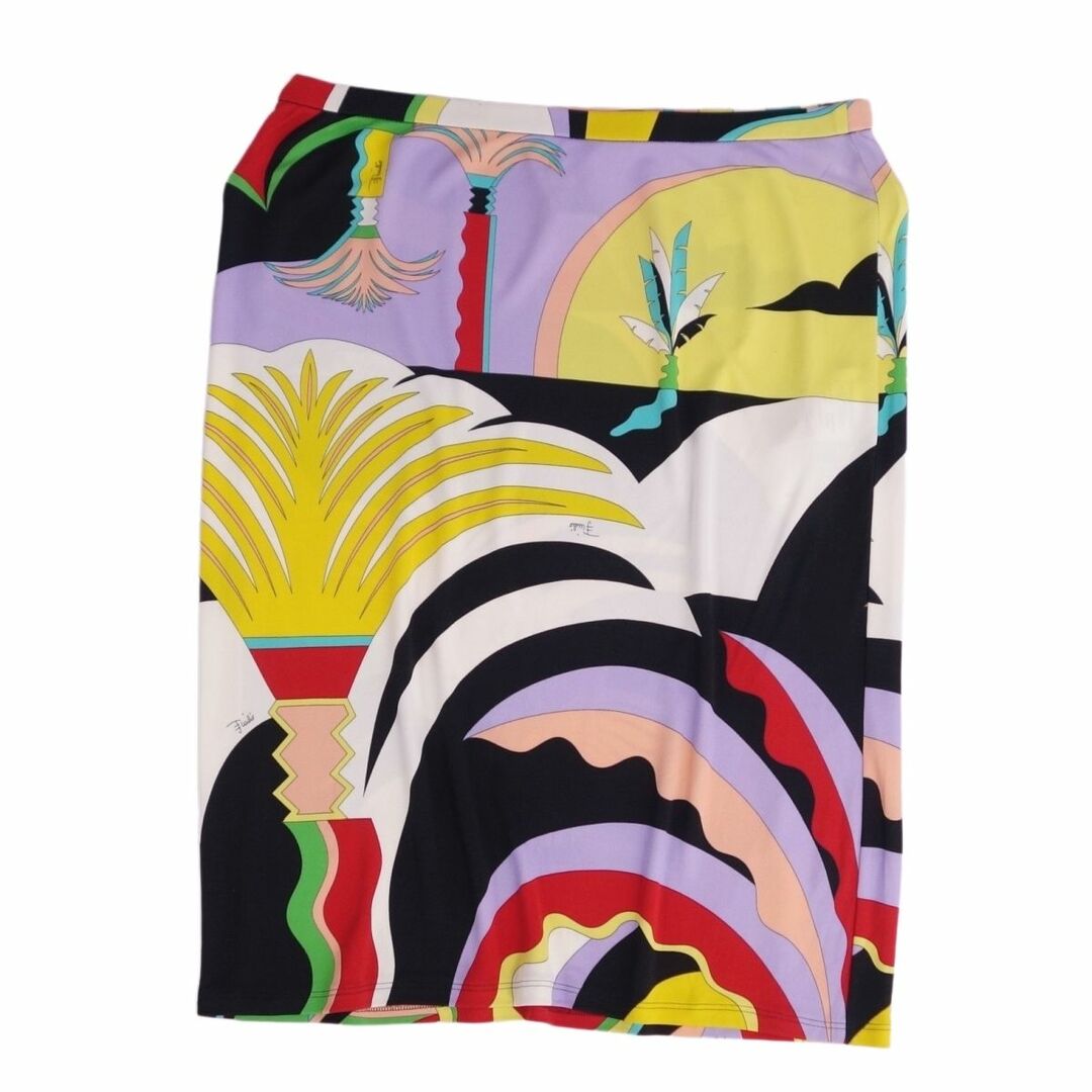 美品 エミリオプッチ EMILIO PUCCI スカート タイトスカート ひざ丈 総