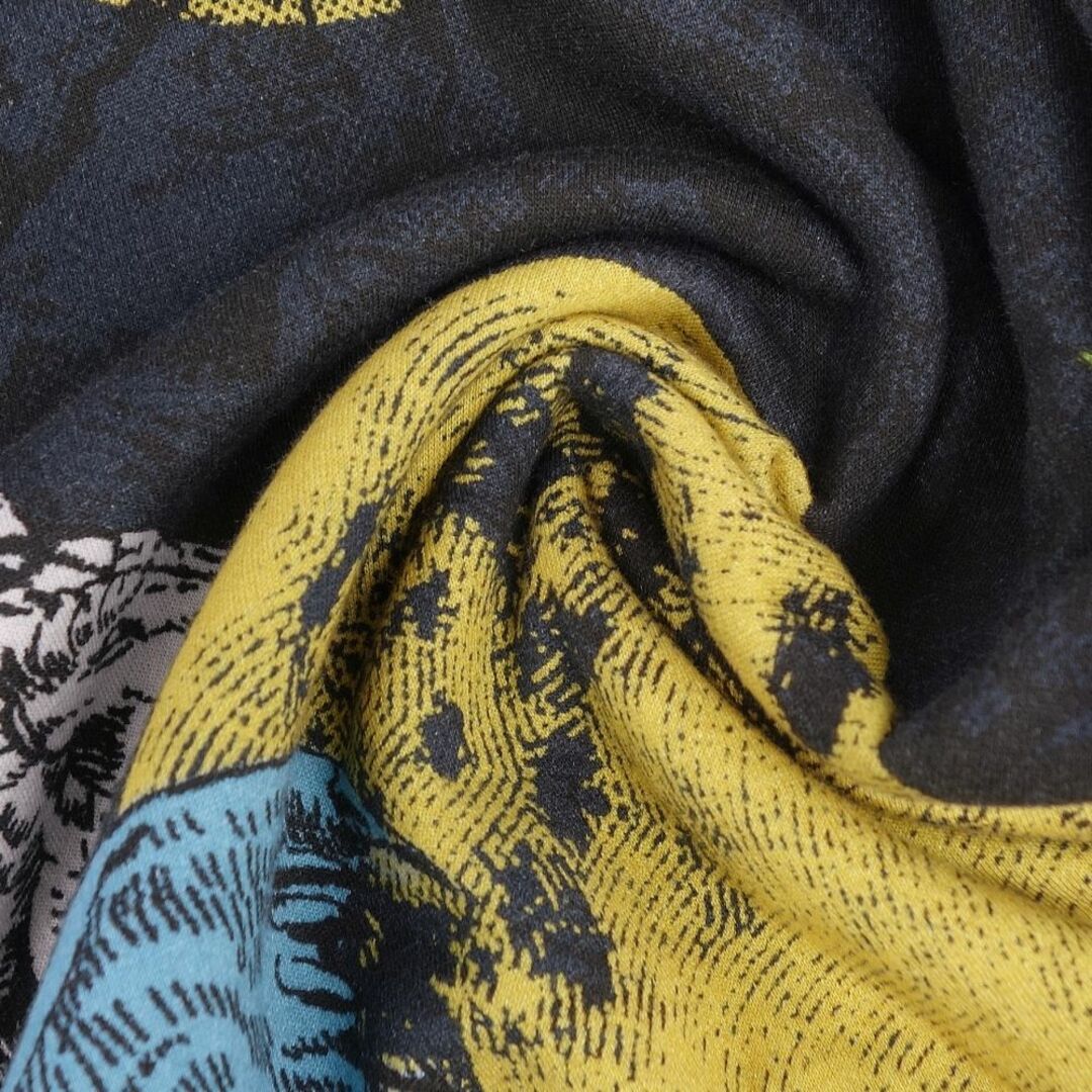 美品 エトロ ETRO スウェット トレーナー 総柄 コットン トップス メンズ イタリア製 S マルチカラー