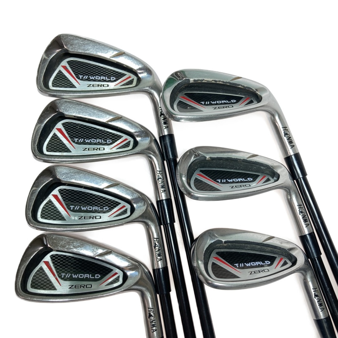 ◎◎HONMA ホンマ T//WORLD ZERO ツアーワールドゼロ 6-10.A.S 7本 アイアンセット VIZARD ZERO S