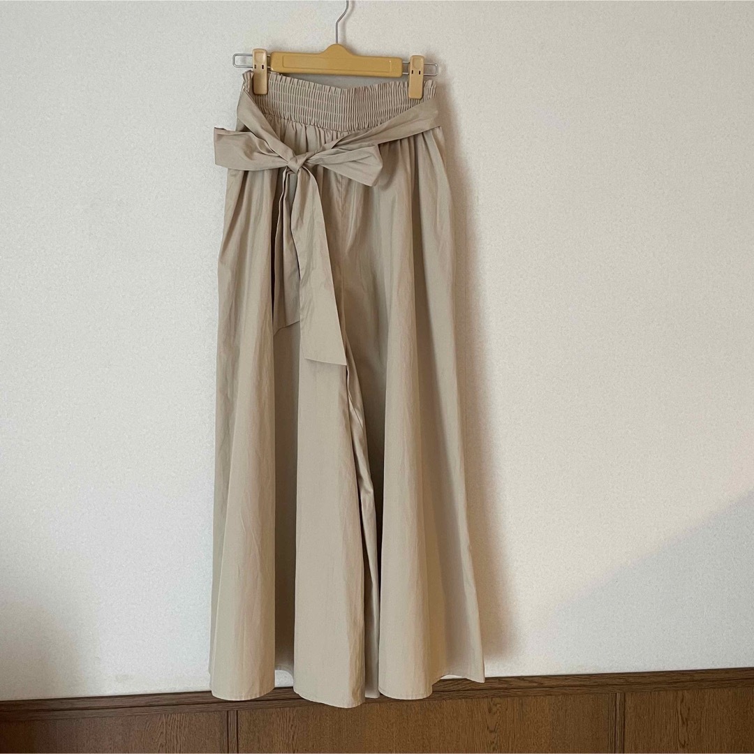 MICHEL KLEIN(ミッシェルクラン)のミッシェルクラン　ワイドパンツ  ガウチョパンツ レディースのスカート(ロングスカート)の商品写真