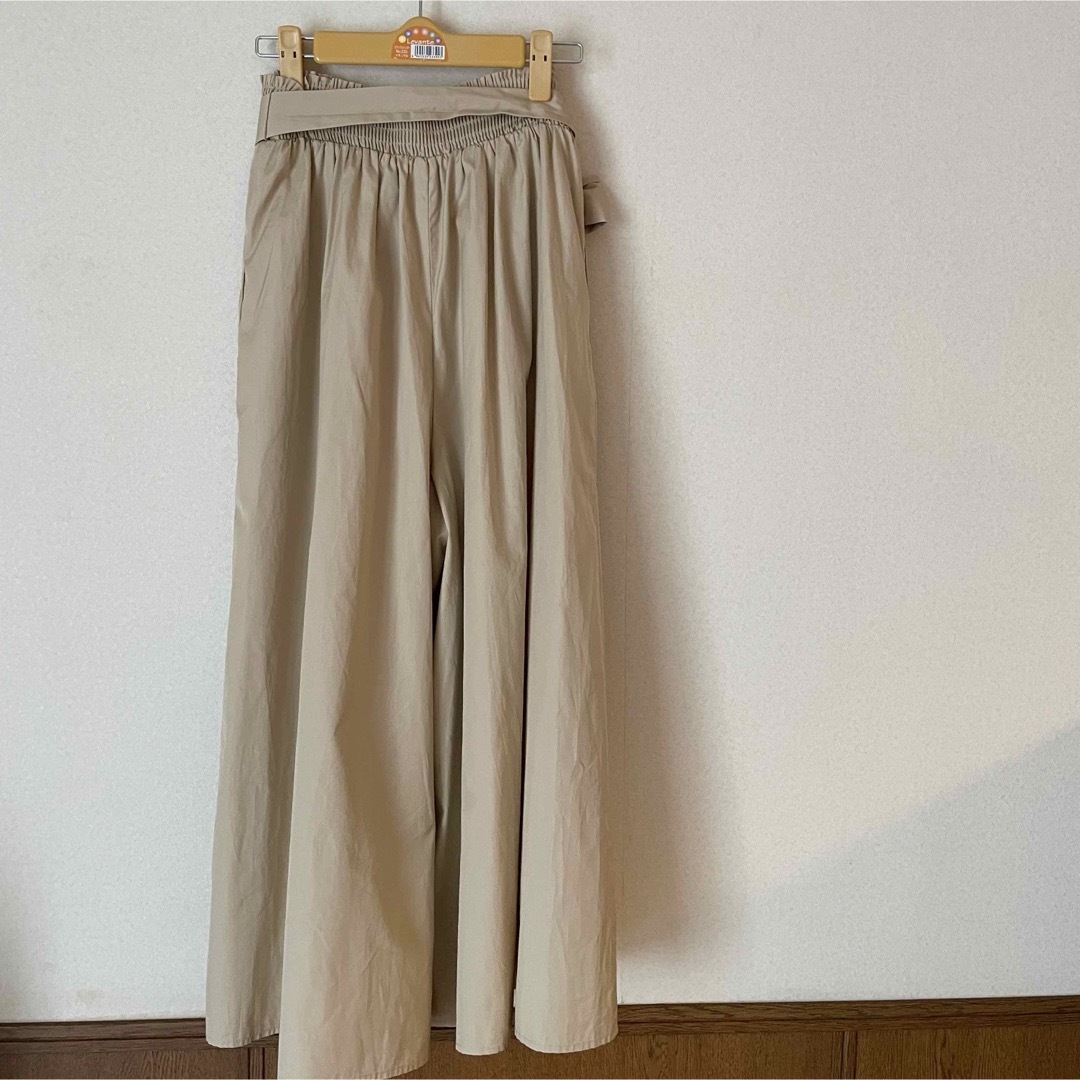MICHEL KLEIN(ミッシェルクラン)のミッシェルクラン　ワイドパンツ  ガウチョパンツ レディースのスカート(ロングスカート)の商品写真