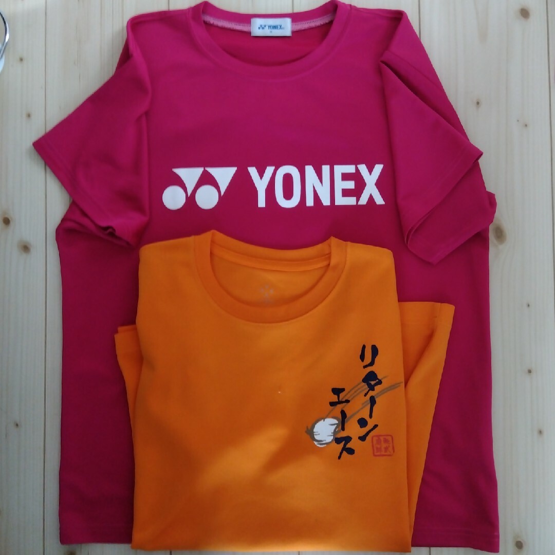 YONEX(ヨネックス)のソフトテニスＴシャツ２枚セット レディースのトップス(Tシャツ(半袖/袖なし))の商品写真