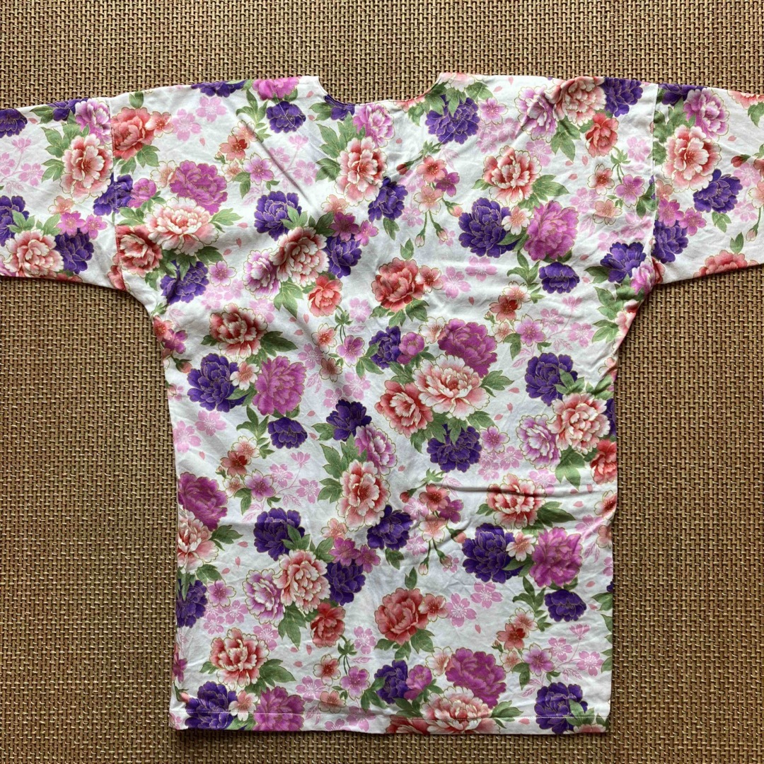 【美品】祭り　鯉口シャツ　子供　5号　135cm キッズ/ベビー/マタニティのキッズ服女の子用(90cm~)(甚平/浴衣)の商品写真