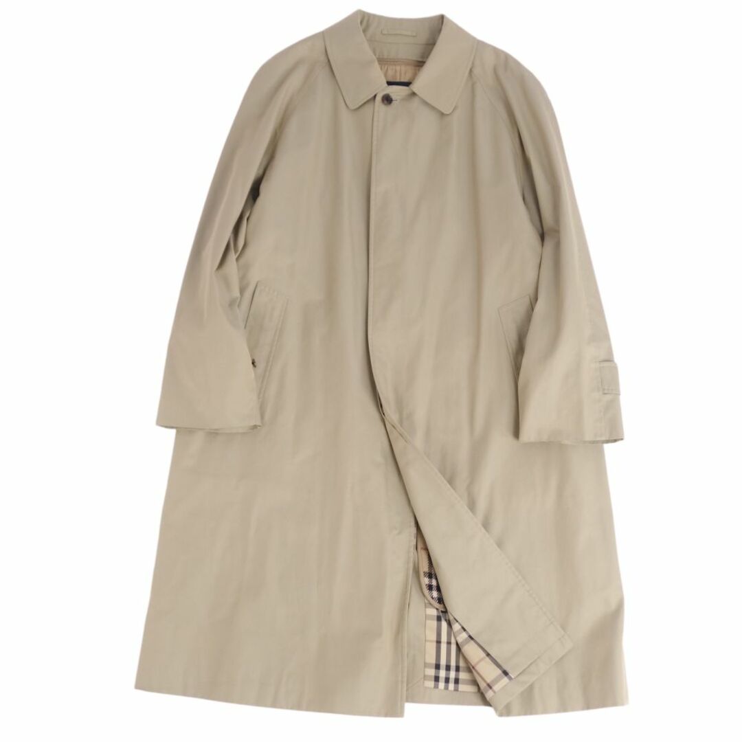 美品 バーバリー ロンドン BURBERRY LONDON コート ライナー付き ステンカラーコート バルマカーンコート コットン100％ アウター  メンズ 96-180-7(L相当) ベージュカーキ | フリマアプリ ラクマ