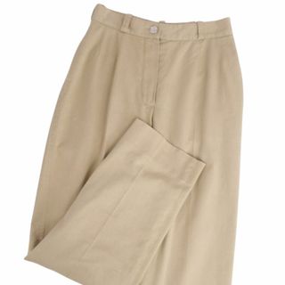Vintage シャネル CHANEL パンツ 06P ココマークボタン ストレート コットン レディース ボトムス 40(M相当) ネイビー