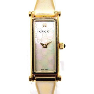 グッチ シェル 腕時計(レディース)（ゴールド/金色系）の通販 100点 