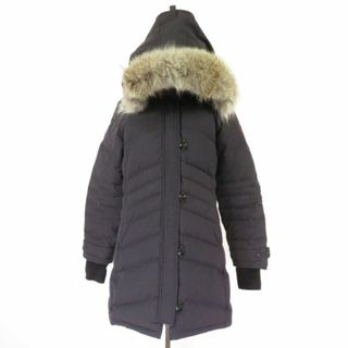 カナダグース(CANADA GOOSE)の美品 CANADA GOOSE カナダグース Lorette Parka 2090LA ダウンジャケット 1点 L/G ポリエステル コットン コート レディース AY3925W (ロングコート)