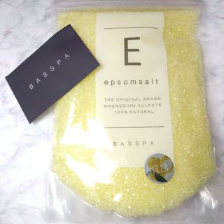 入浴剤　バスソルト　エプソムソルト「BASSPA」 ゆずの香り　1kg(入浴剤/バスソルト)