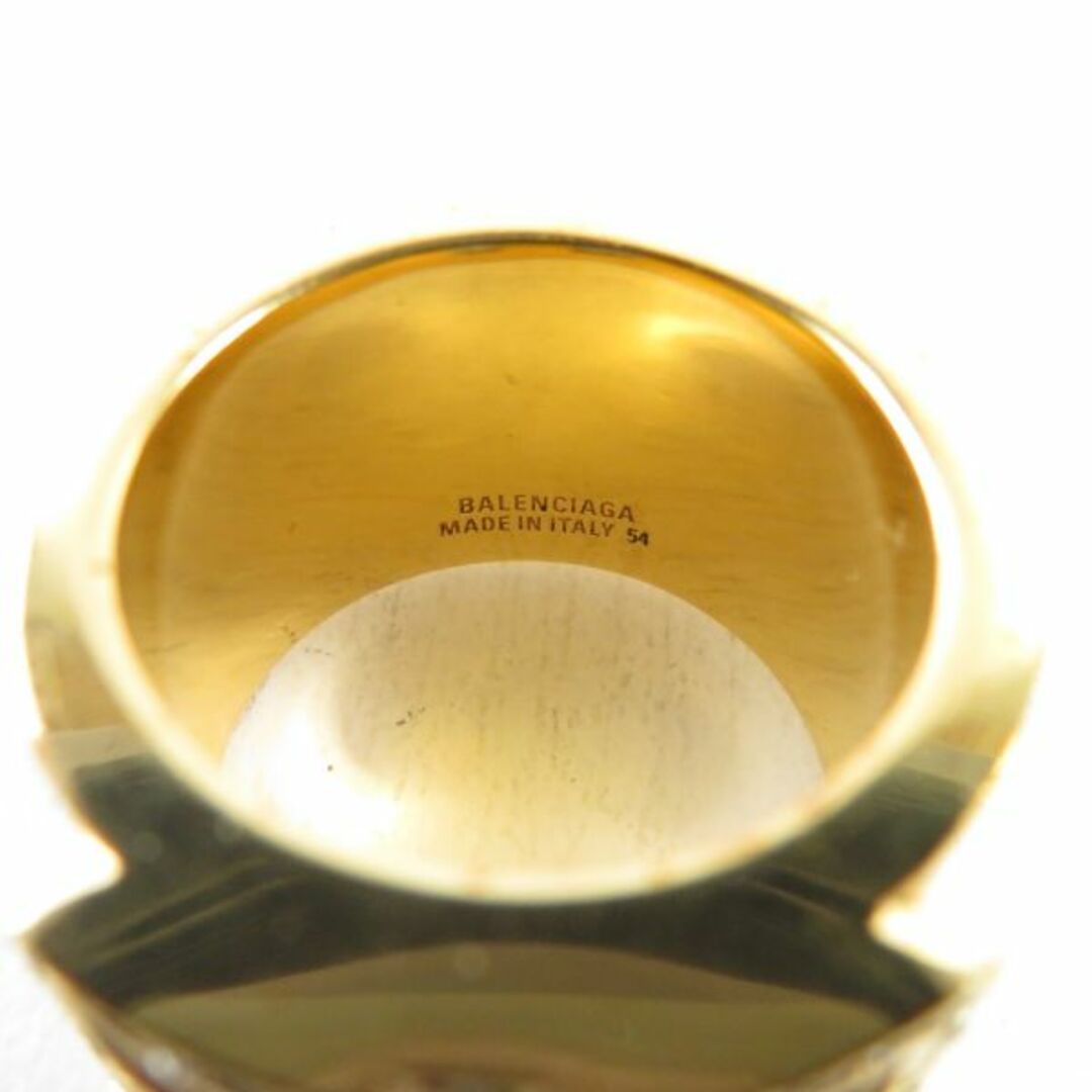 BALENCIAGA - 美品 BALENCIAGA バレンシアガ ゴールドクリスタル BALENCIAGA - 美品 BALENCIAGA バレンシアガ ゴールドクリスタル