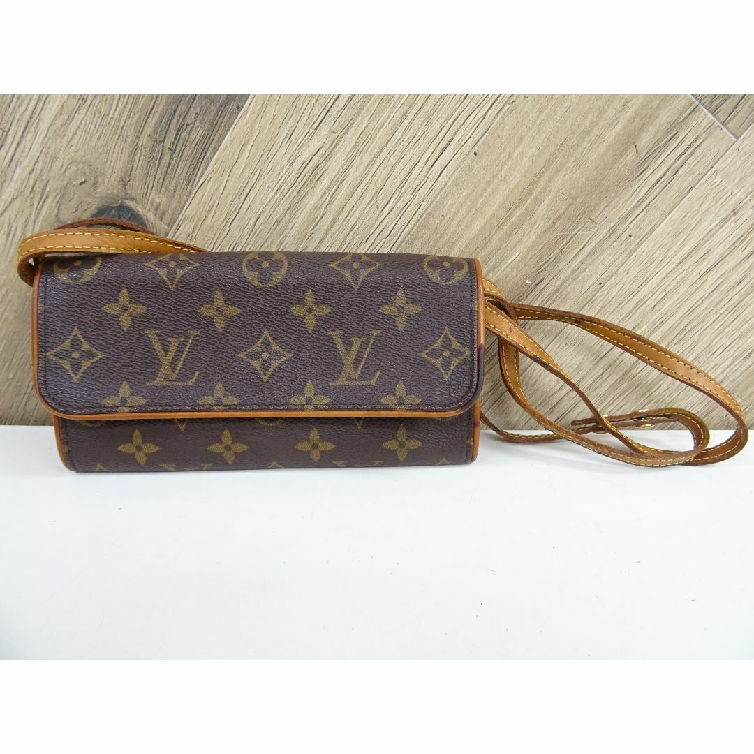 LOUIS VUITTON - MS014 / ルイヴィトン モノグラム ポシェットツインPM ショルダーバッグ