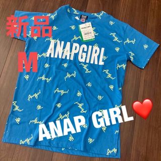 ANAP GiRL - 新品　タグあり　ANAPGIRL  キッズ  M 半袖Tシャツ