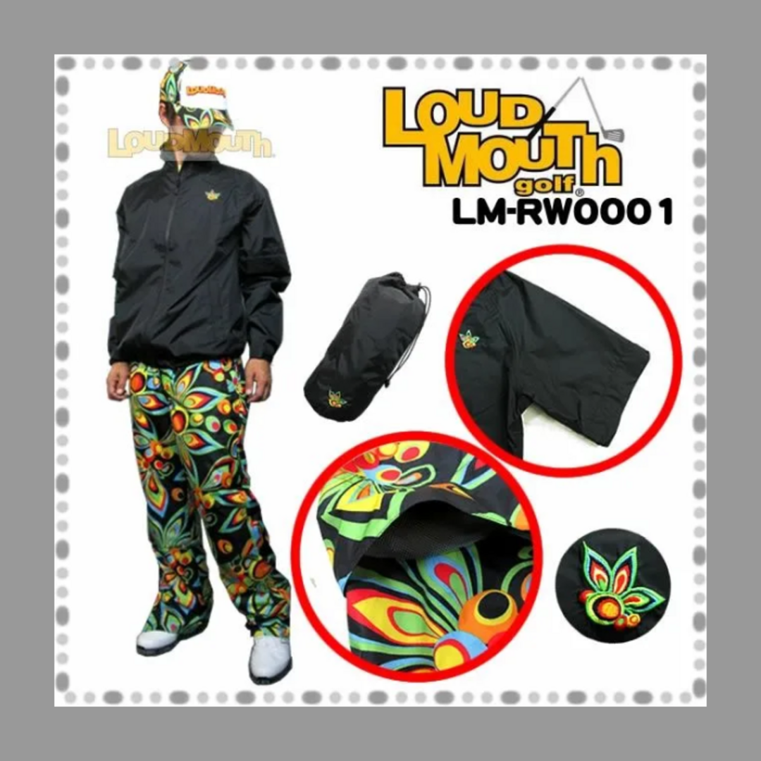 Loudmouth(ラウドマウス)のラウドマウス レインウエア　上下セット　LM-RW0001 メンズのメンズ その他(その他)の商品写真