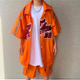 新品 未使用 90s FUBU タグ付き 半袖 セットアップ tシャツ