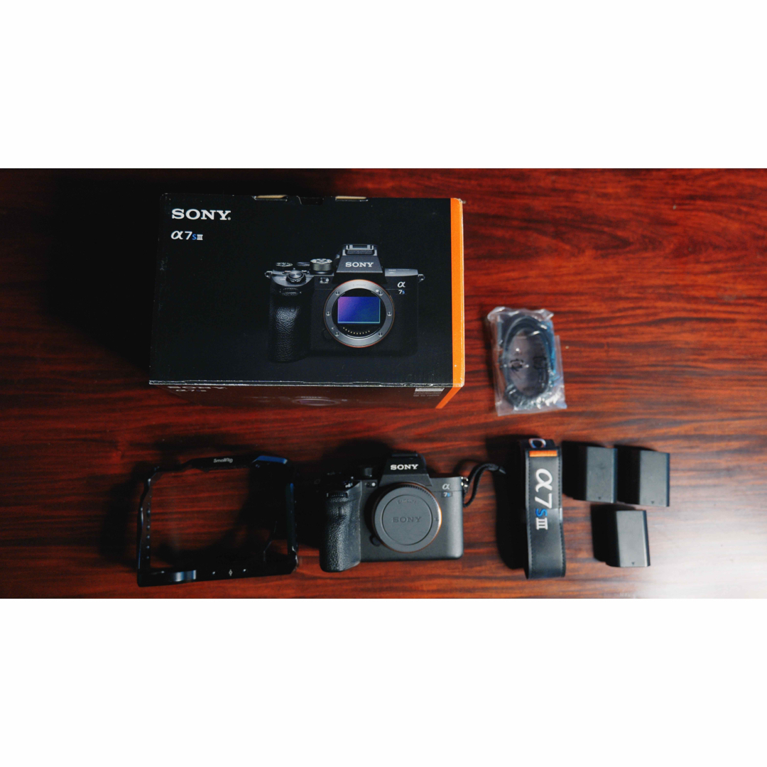 SONY ILCE-7SM3 ILCE-7SM3 a7siii ボディ 付属品30インチ液晶モニタータイプ