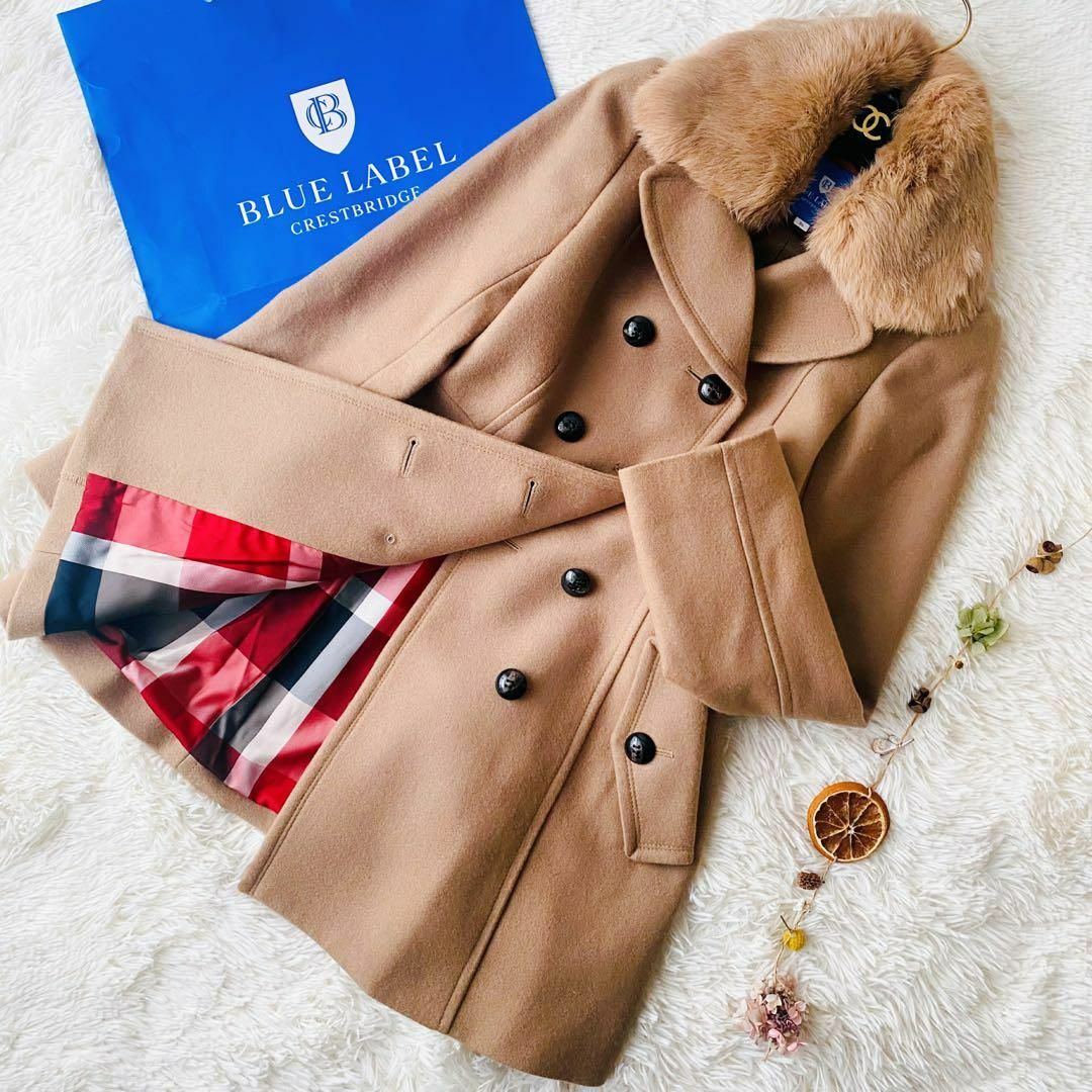 BURBERRY BLUE LABEL - 美品 ブルーレーベルクレストブリッジ 高級