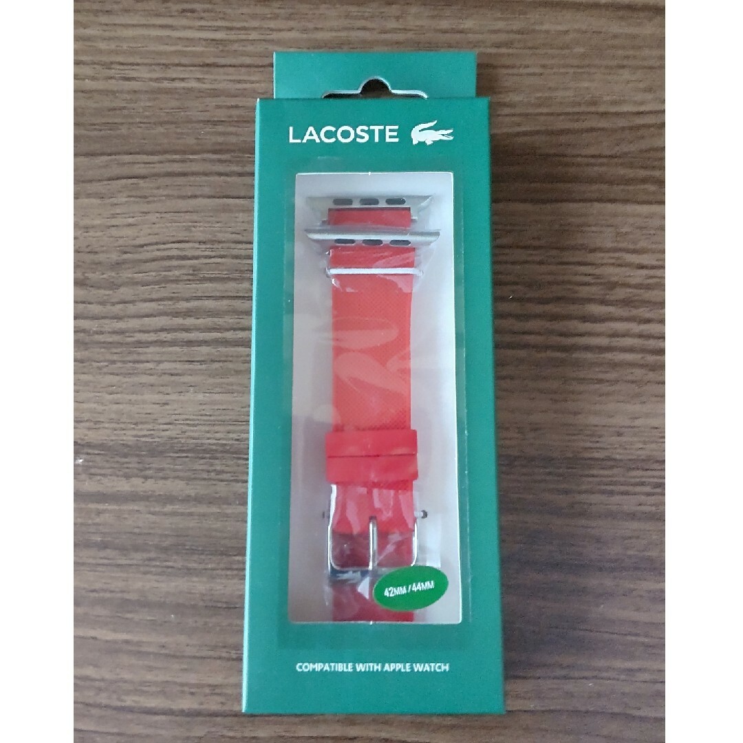 ☆新品　LACOSTE　アップルウォッチ専用ベルト　2050010