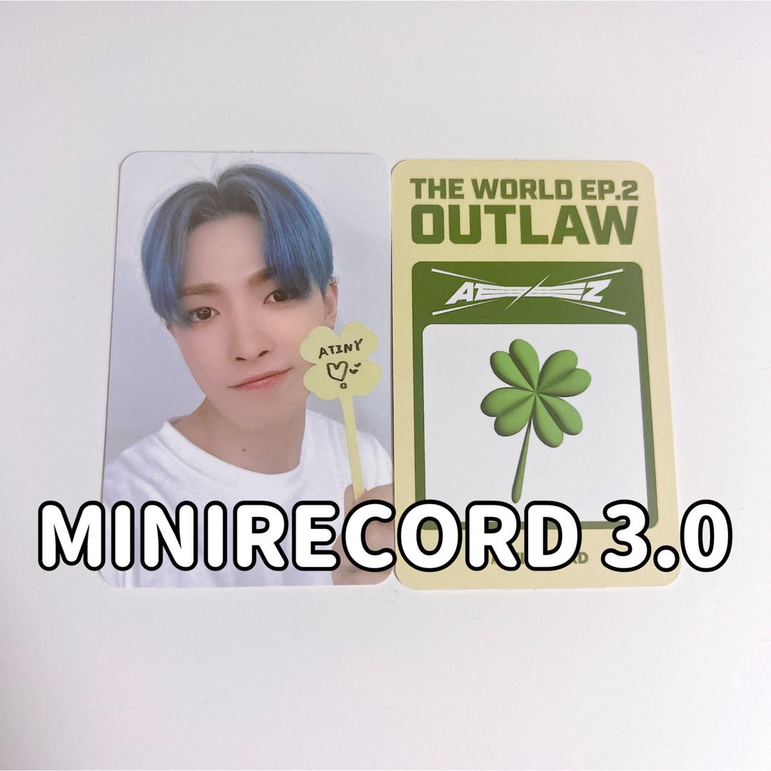 ATEEZ  outlaw   ホンジュン　ミニレコラキドロ