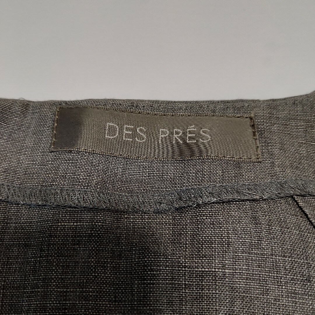 DES PRES(デプレ)のDES PRES ノースリーブワンピース膝下丈　Mサイズ　レディース レディースのワンピース(ひざ丈ワンピース)の商品写真