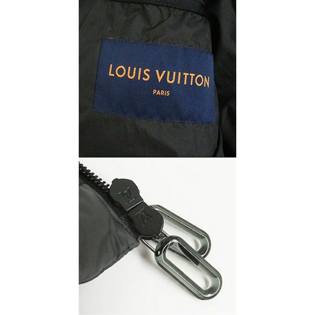 極美品□22SS LOUIS VUITTON/ルイヴィトン 1A9O4W モノグラム 2054 ヒートリアクティブパファ ダウンジャケット チャコール系 50 仏製 6