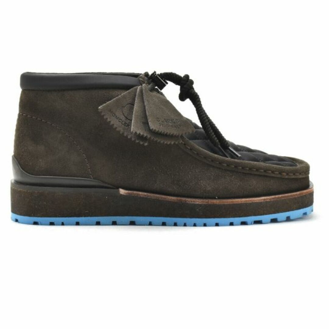 訳あり UK7.5 MONCLER CLARKS Wallabee ワラビー-